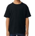 Kinder T-shirt Gildan Softstyle Midweight 65000B pitch black